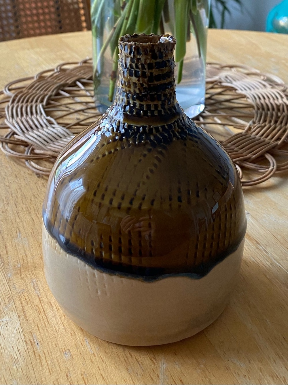 Handmade Earthenware Pottery Ceramic Vase